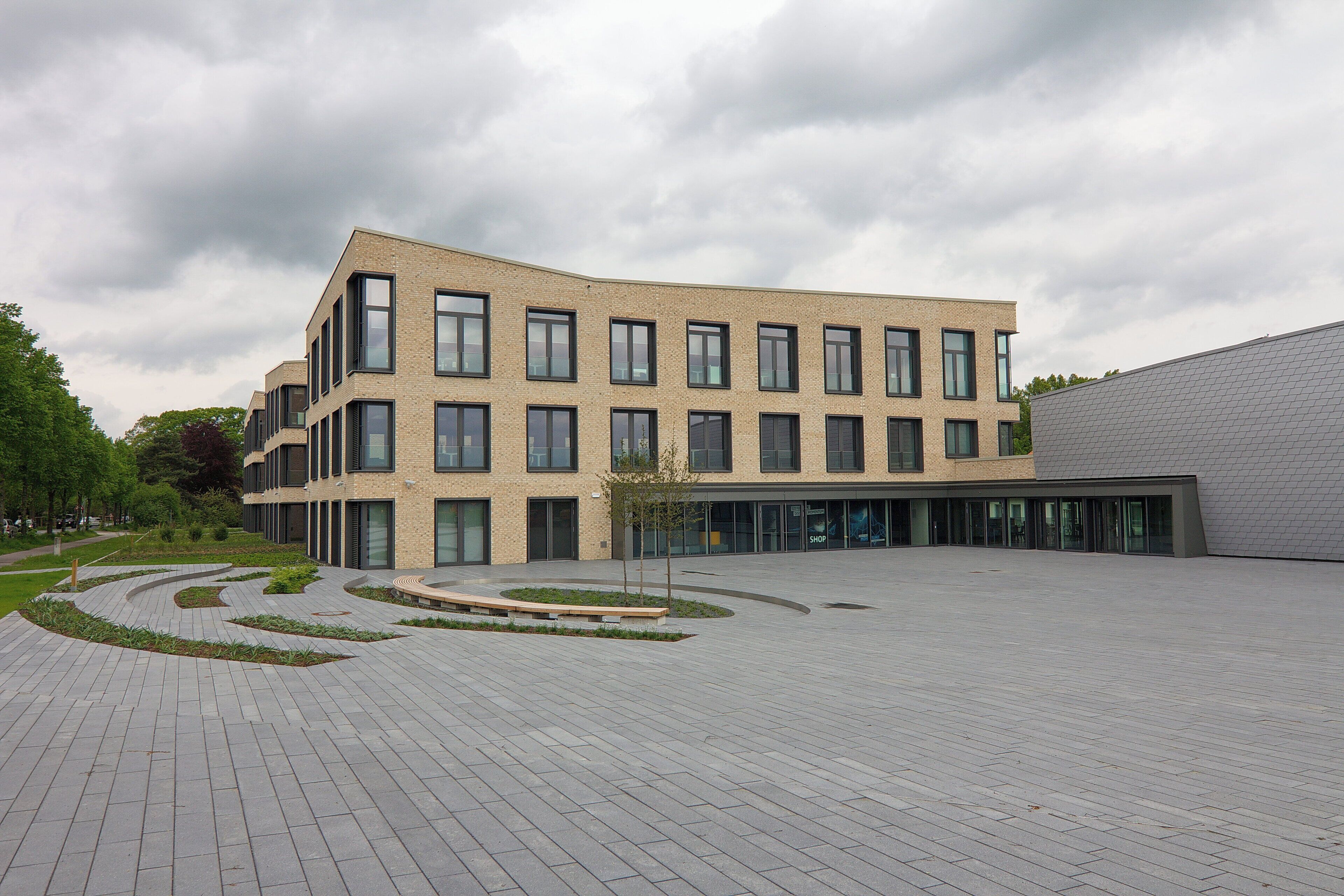 Sennheiser Innovation Campus in Wennebostel (Wedemark), Niedersachsen, Deutschland.