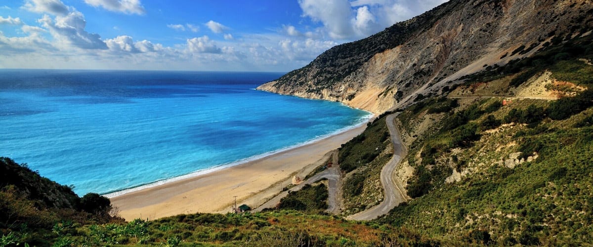 You know it is a perfect day when you take that beautiful winding road leading to an enchanting beach!
Cyan #blue divine abode!
#myrtosbeach