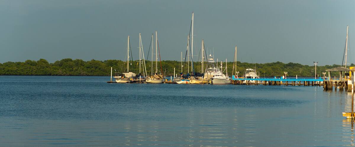 Jaltepeque Estuary, a salty estuary located between the departments of La Paz and San Vicente
