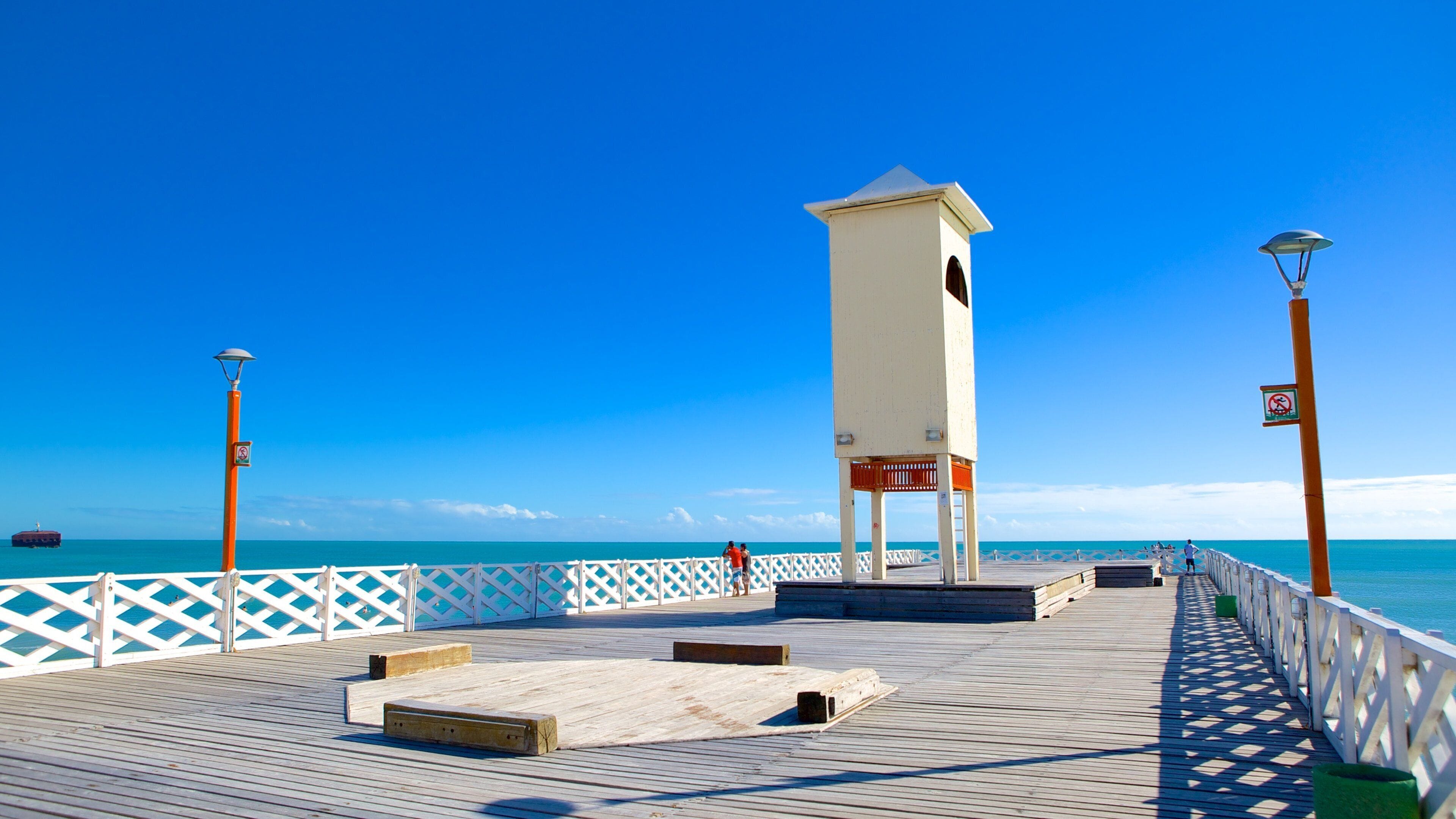 Ponte dos Ingleses showing views and general coastal views