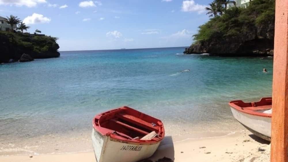 Our view on lagun beach Curacao