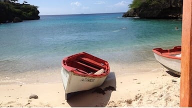 Our view on lagun beach Curacao