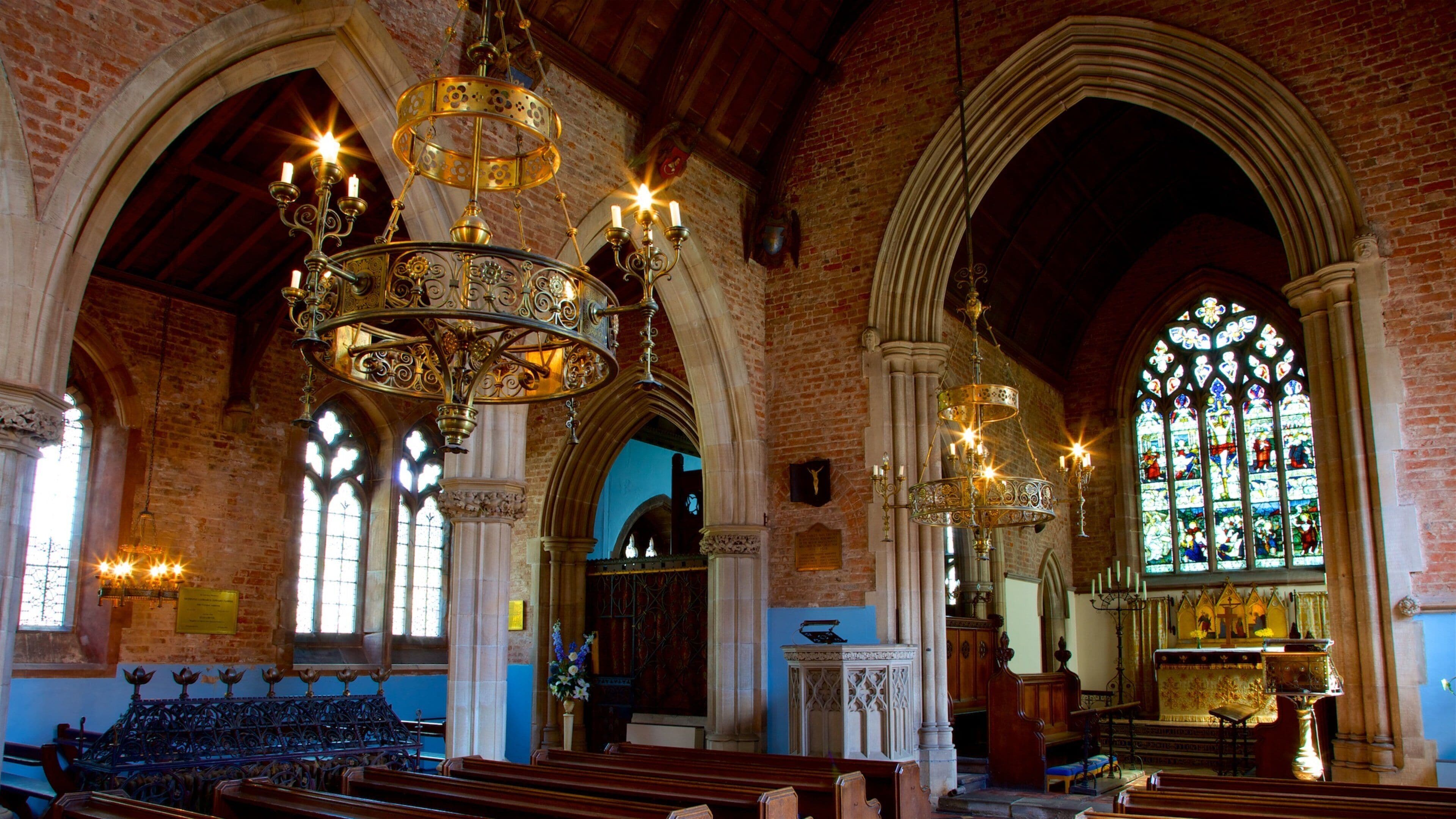 알리 홀 을 특징 교회 또는 성당, 문화유산 요소 과 실내 전경