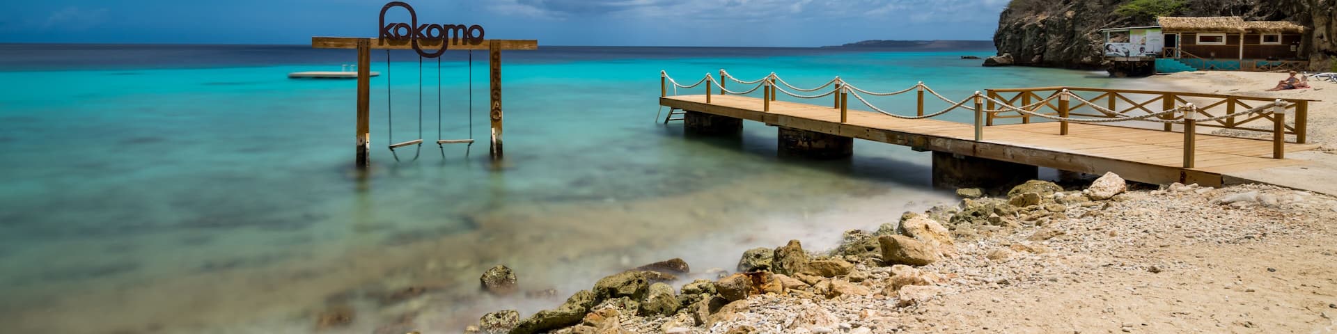 Kokomo Beach Views around the Caribbean island of Curacao