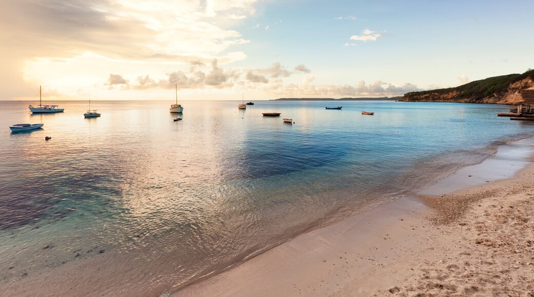 Fishing boats at Curacao bay