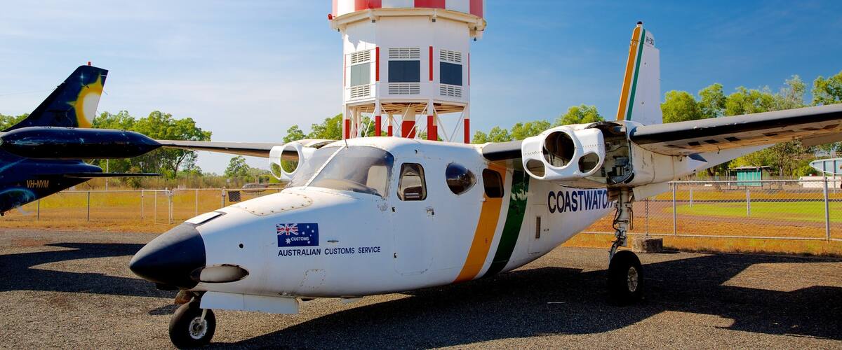 Trung tâm di sản hàng không Úc có tính năng máy bay