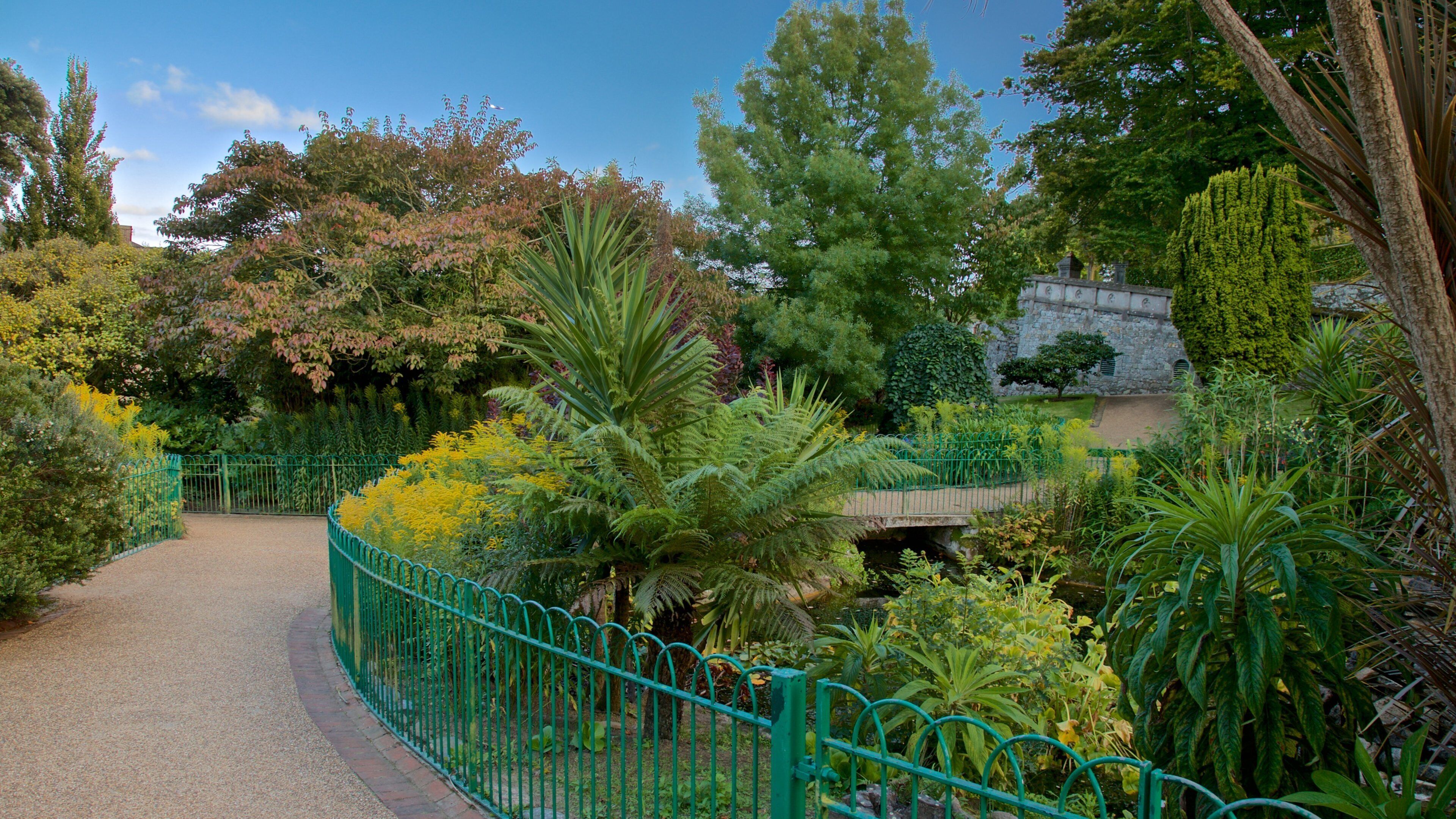 Candie Gardens showing a park
