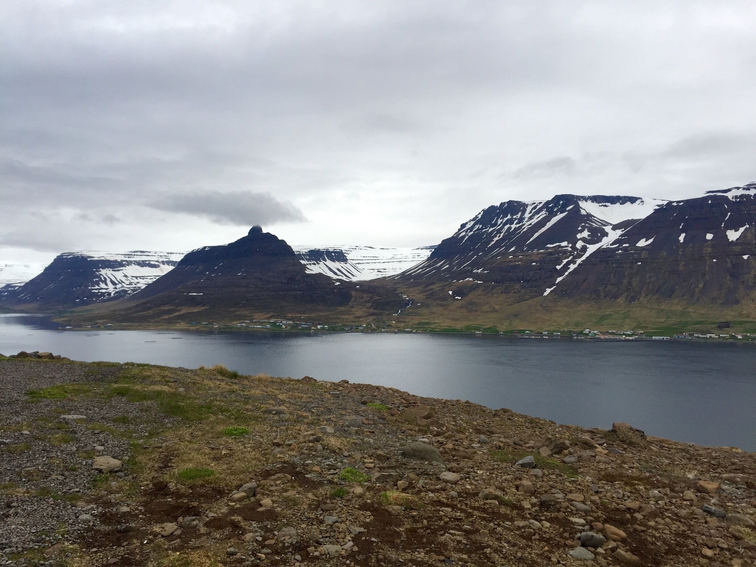 Driving from Holmavik to Isafjordur. Fjords are BEAUTIFUL!! These pictures simply can't do them justice. This was such a remote area, I saw under 10 other cars in my 4.5 hour drive. In fact, on that note, the drive is only suppose to take 3 hours, but the scenery was so beautiful I kept driving slower and slower to look at it all and "take it all in"... Not to mention stopping a lot to take pictures... 

#waterlust