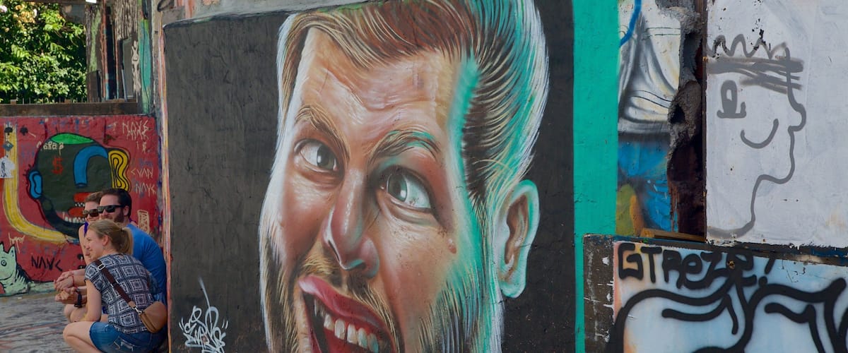 Vila Madalena que inclui arte ao ar livre