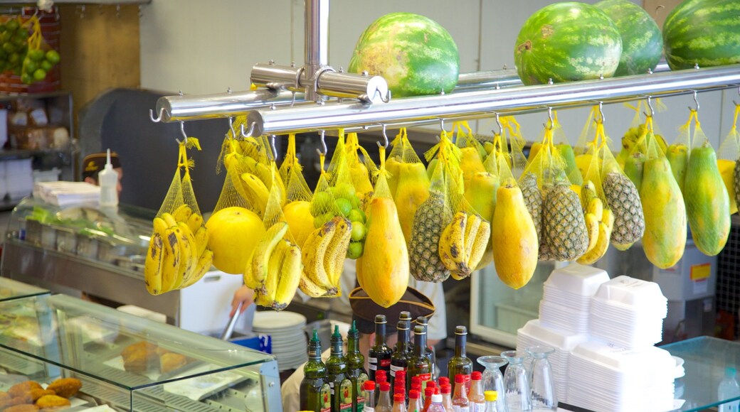 Vila Madalena som visar mat