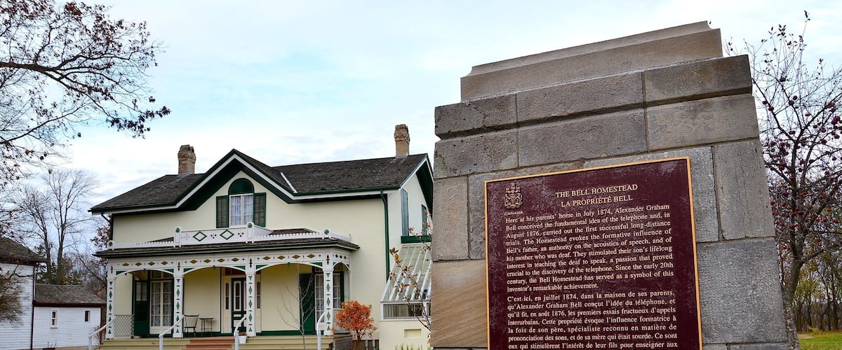 National Historic Sites of Canada: Bell Homestead - The Birthplace of Telephone
The home of Alexander Graham Bell, the teacher of the deaf who invented the telephone. This is the site where he breathed the life into his ideas for a "speaking telephone" in 1874.
#architecture #History Photo Contest #Canada #Brantford
