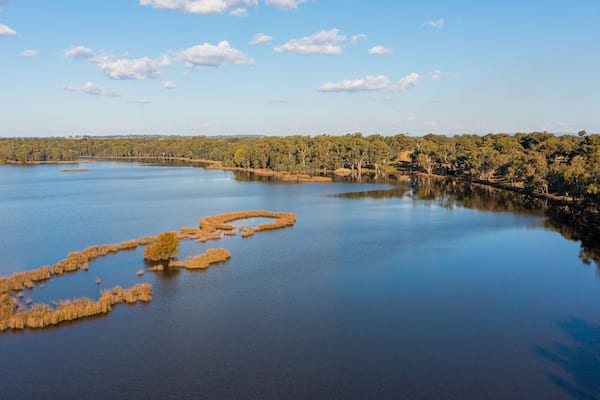 Moodemere Nature Conservation Reserve featuring a lake or waterhole