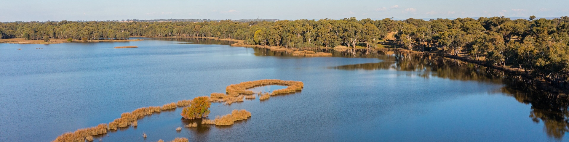 Moodemere Nature Conservation Reserve featuring a lake or waterhole