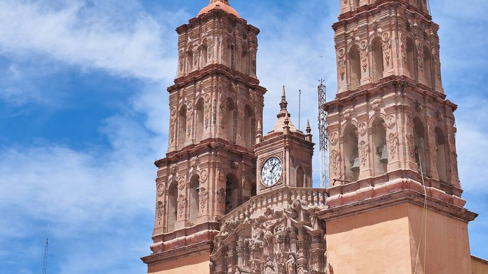Parroquia Cathedral Dolores Hidalgo in Guanajuato Mexico, Cradle of National Independence of Mexico