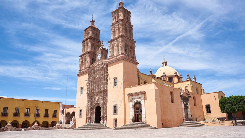 Parroquia Cathedral Dolores Hidalgo in Guanajuato Mexico, Cradle of National Independence of Mexico