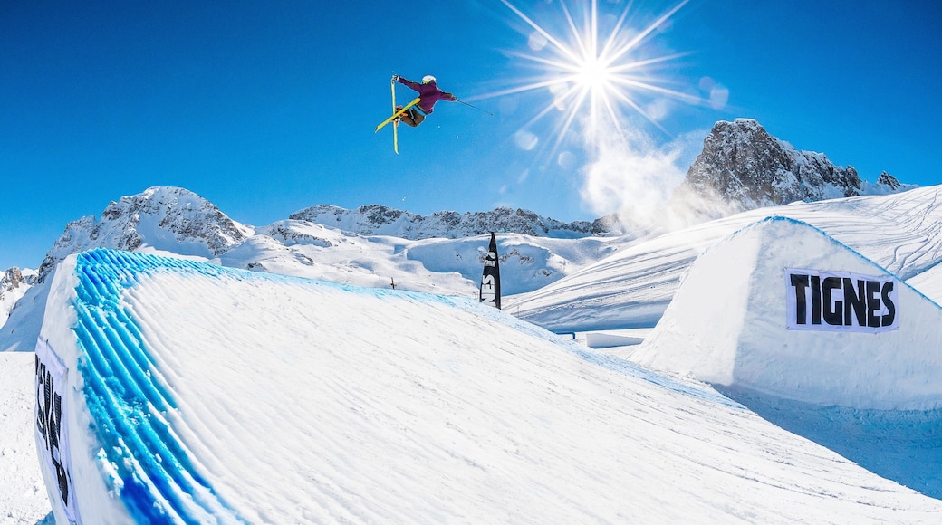 Alpes du Nord featuring snow and snow skiing