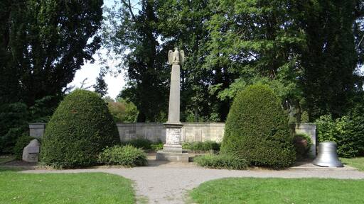 War Memorial in Rodenberg, Germany.
