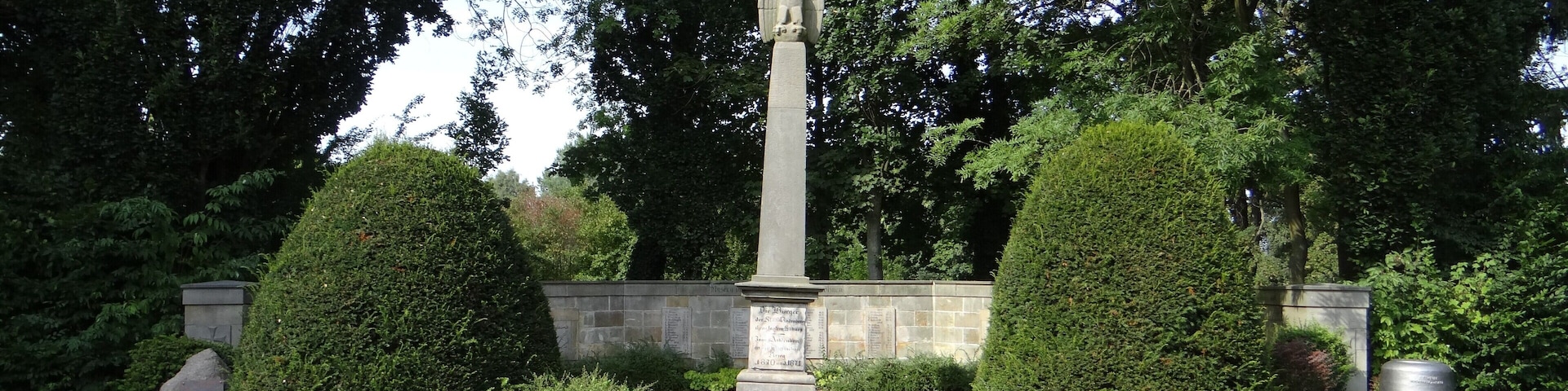 War Memorial in Rodenberg, Germany.