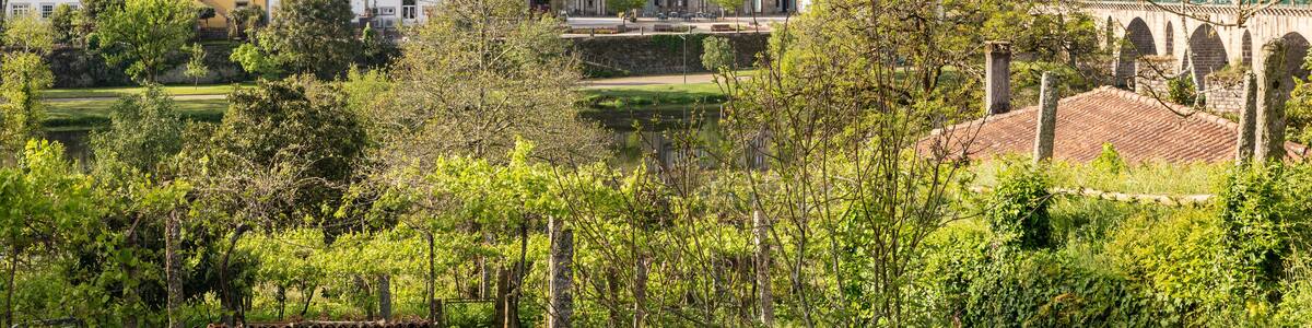 a view of Ponte da Barca, Alto Minho, district of Viana do Castelo, Portugal