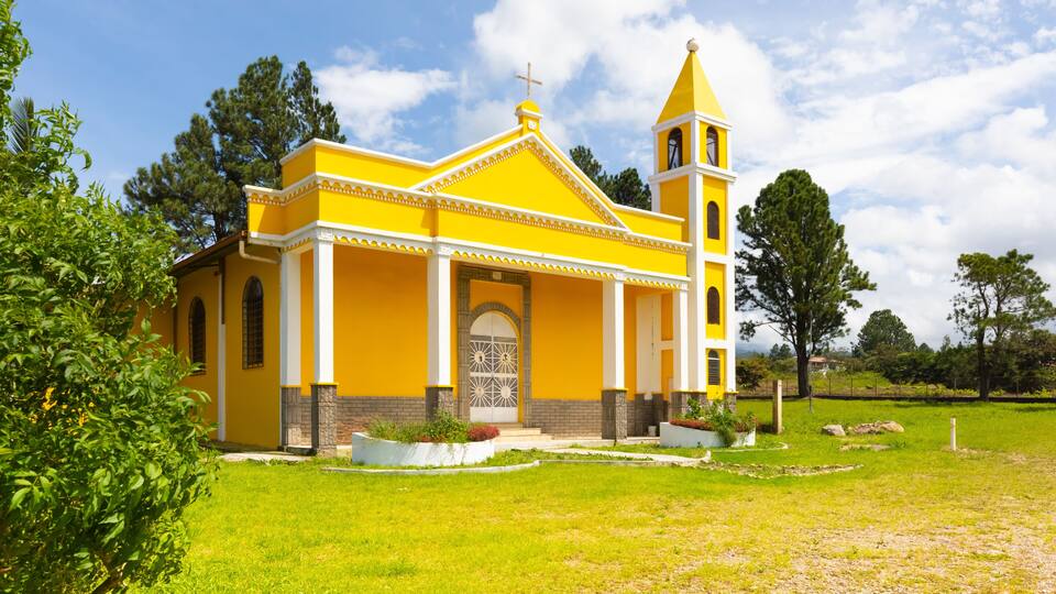 Panama Alto Boquete San Francesco in Assisi church