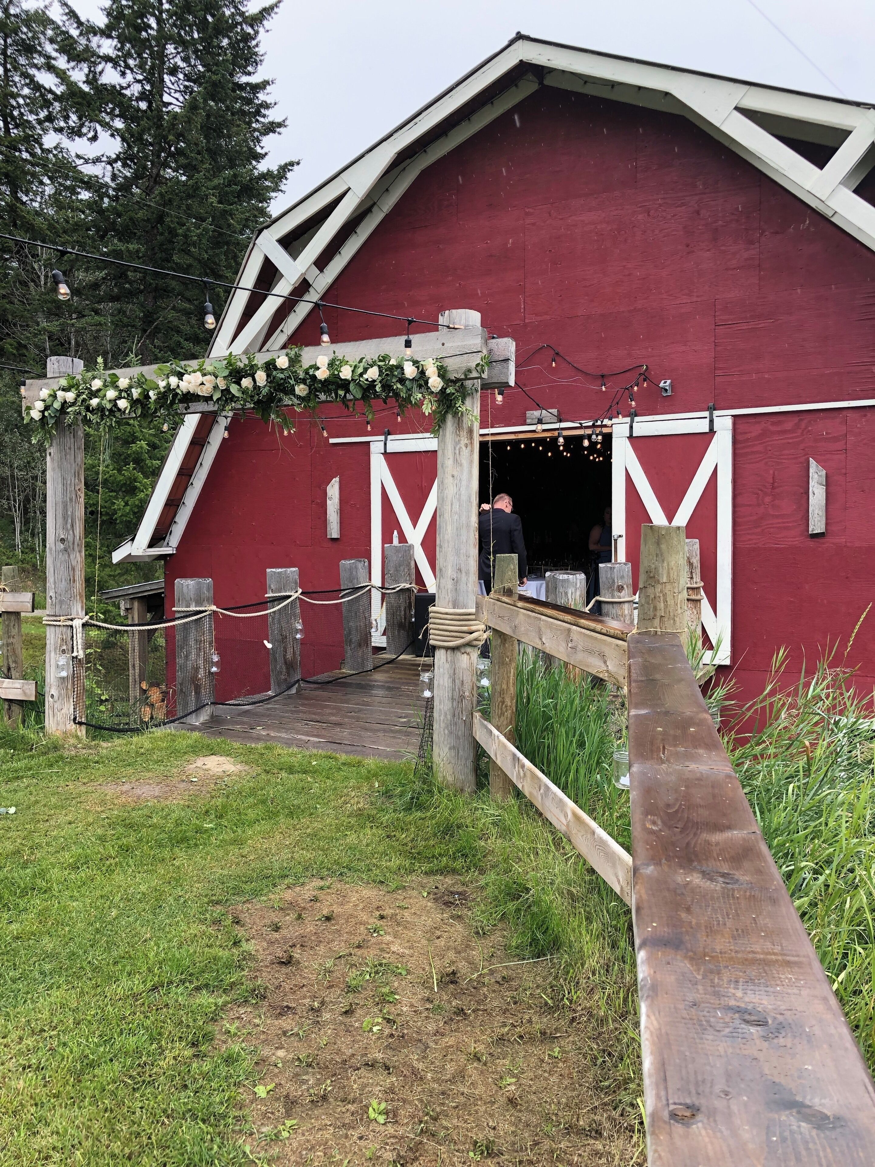 Amazing location for a wedding.  It was a beautiful day and evening!❤️