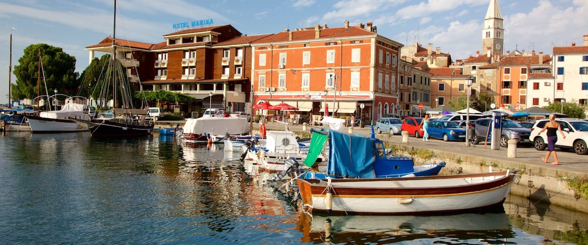 Marina di Izola caratteristiche di località costiera, porto turistico e giro in barca
