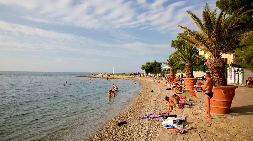 Công viên Lighthouse có tính năng bơi lội, bãi biển sỏi và thị trấn duyên hải