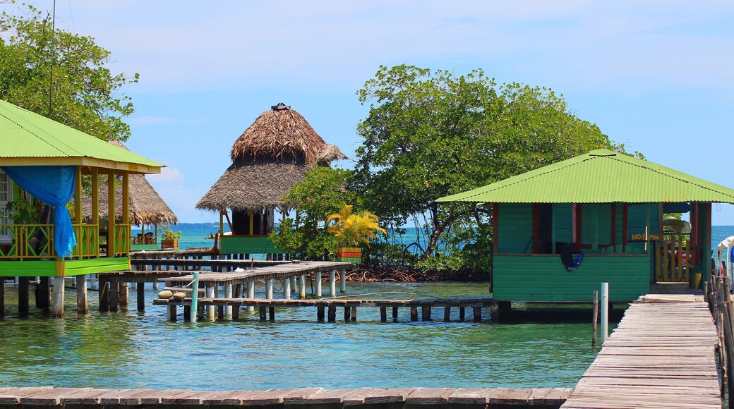 Stilt homes in Bocas del Toro - Panama