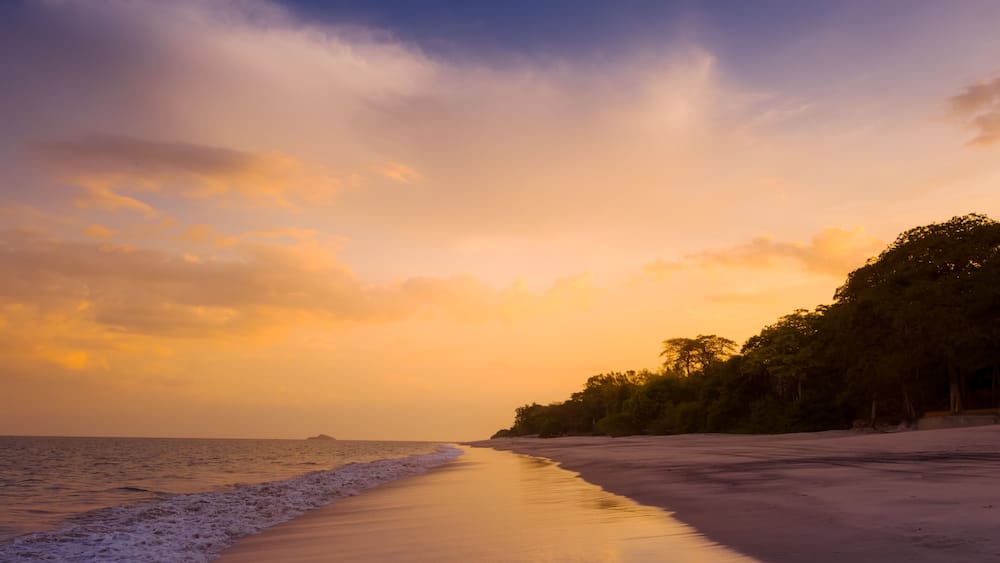 Idyllic Sunset at Playa Blanca, Panama