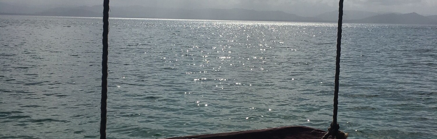 A hidden paradise, in Loma Partida, Bocas del Toro. Just nature and you. #lifeatExpedia