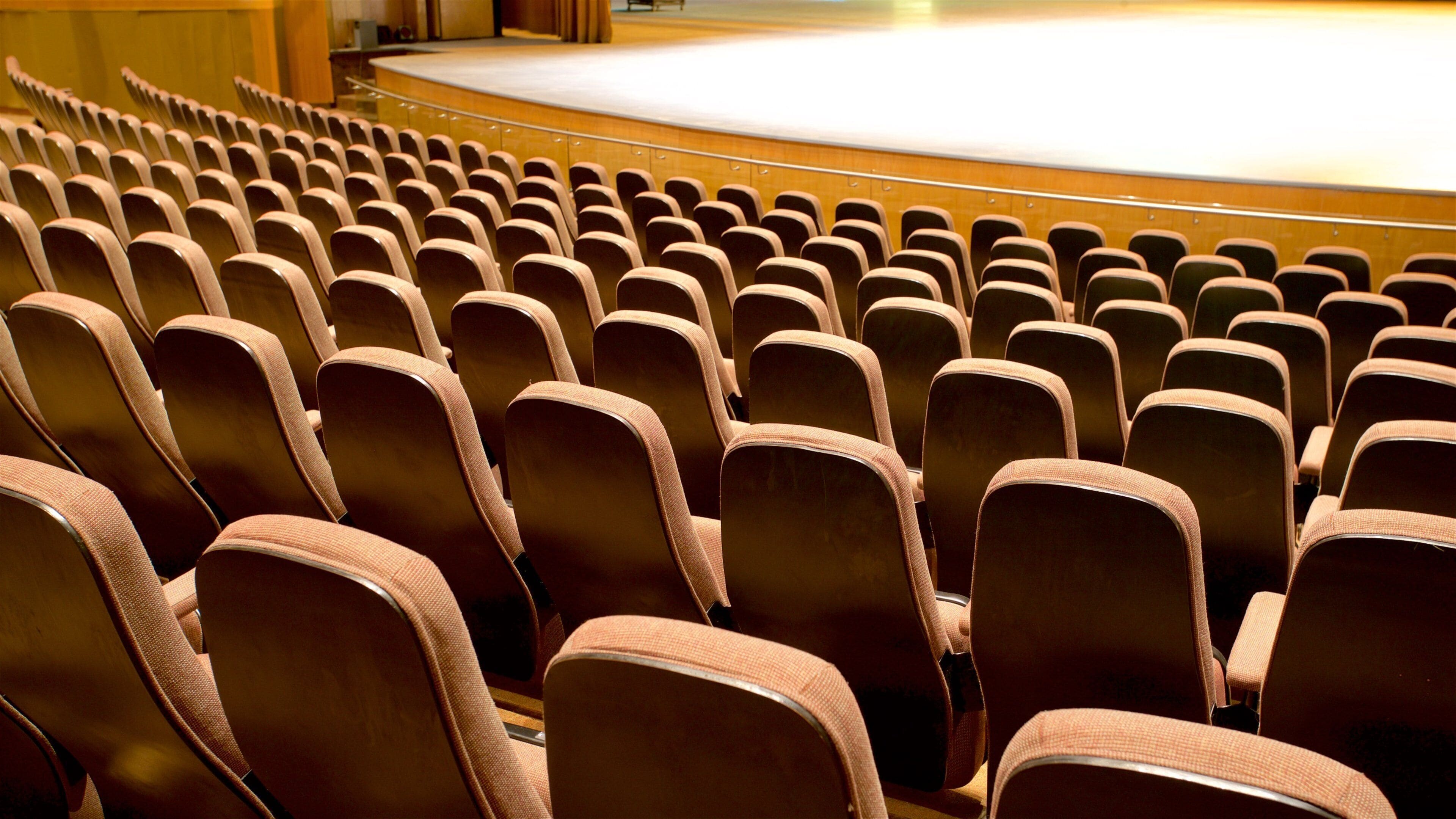 Paso del Norte Cultural Center featuring theater scenes and interior views