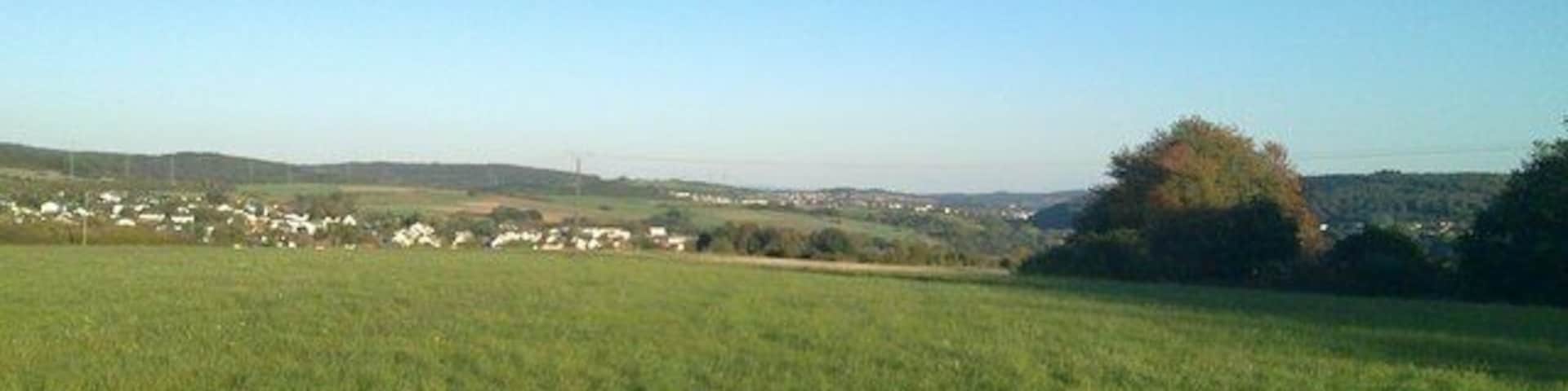 Blick auf Asslar, Steinbruch Hermannstein