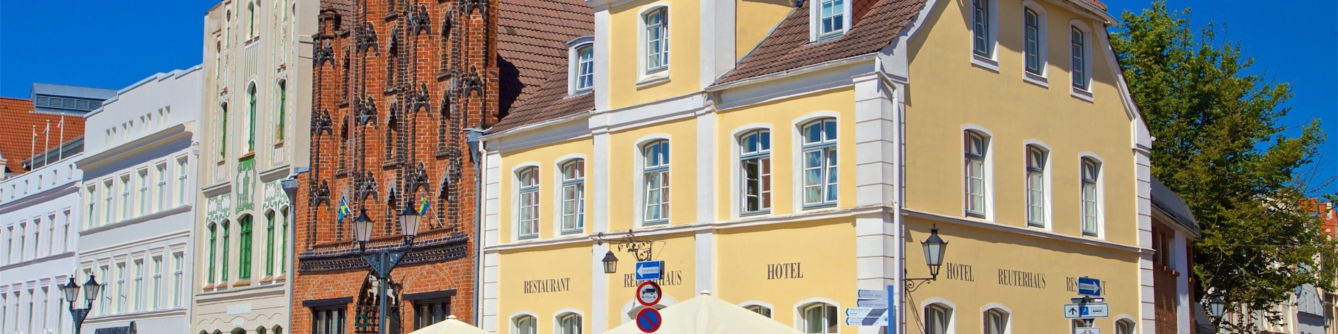 Praça do Mercado de Wilsmer caracterizando elementos de patrimônio