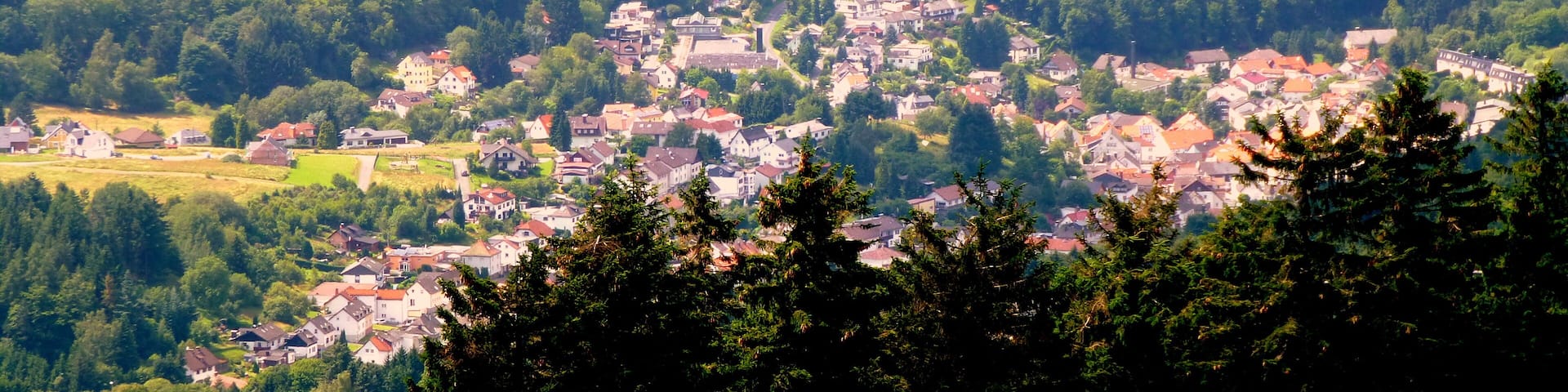Blick vom Feldberg i. Ts. auf Niederreifenberg