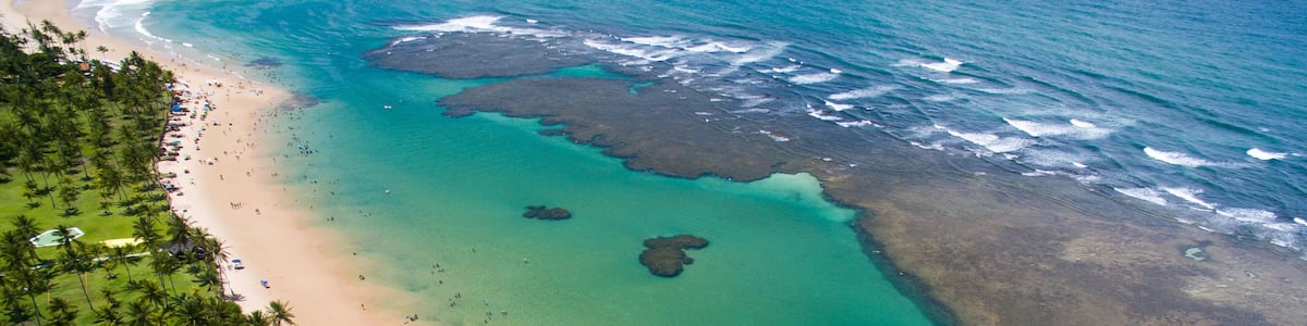 Imagem aérea Taipu de Fora, Bahia, Brasil