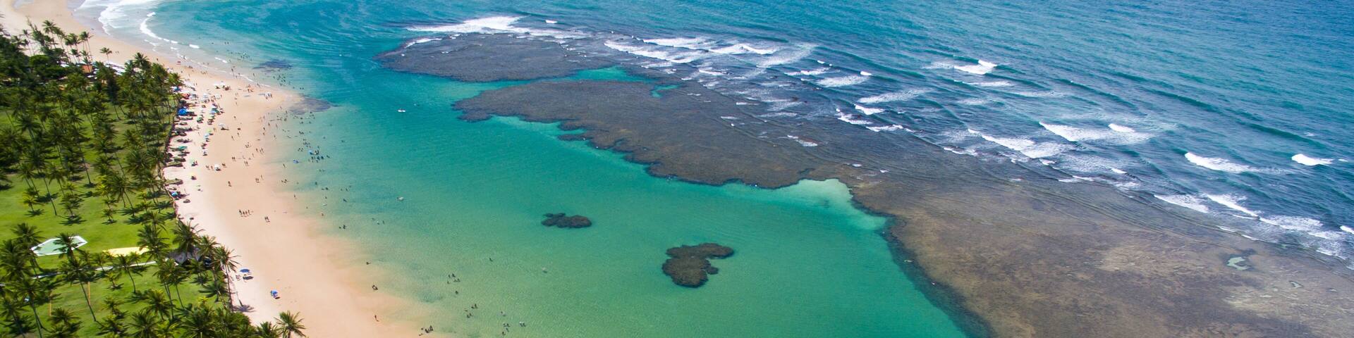 Imagem aérea Taipu de Fora, Bahia, Brasil