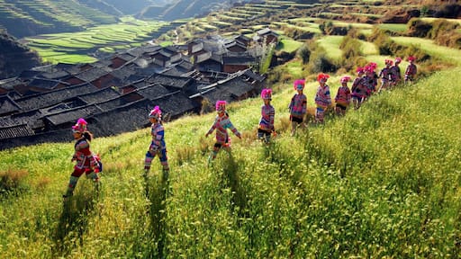 The oldest village "T" stage in the world——the Zhiju Costume Competition Festival in the Chuxiong Yi Autonomous Prefecture of #Yunnan,China.
https://twitter.com/Beautifulgx