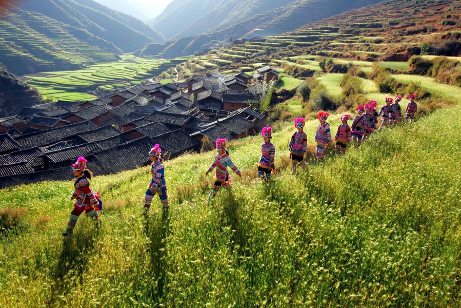 The oldest village "T" stage in the world——the Zhiju Costume Competition Festival in the Chuxiong Yi Autonomous Prefecture of #Yunnan,China.
https://twitter.com/Beautifulgx
