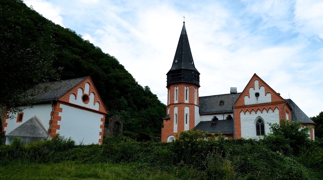 The Clemenskapelle near Trechtingshausen is a late Romanesque church building on the Middle Rhine. Since 2002 the Clemenskapelle has been part of the UNESCO World Heritage Upper Middle Rhine Valley.