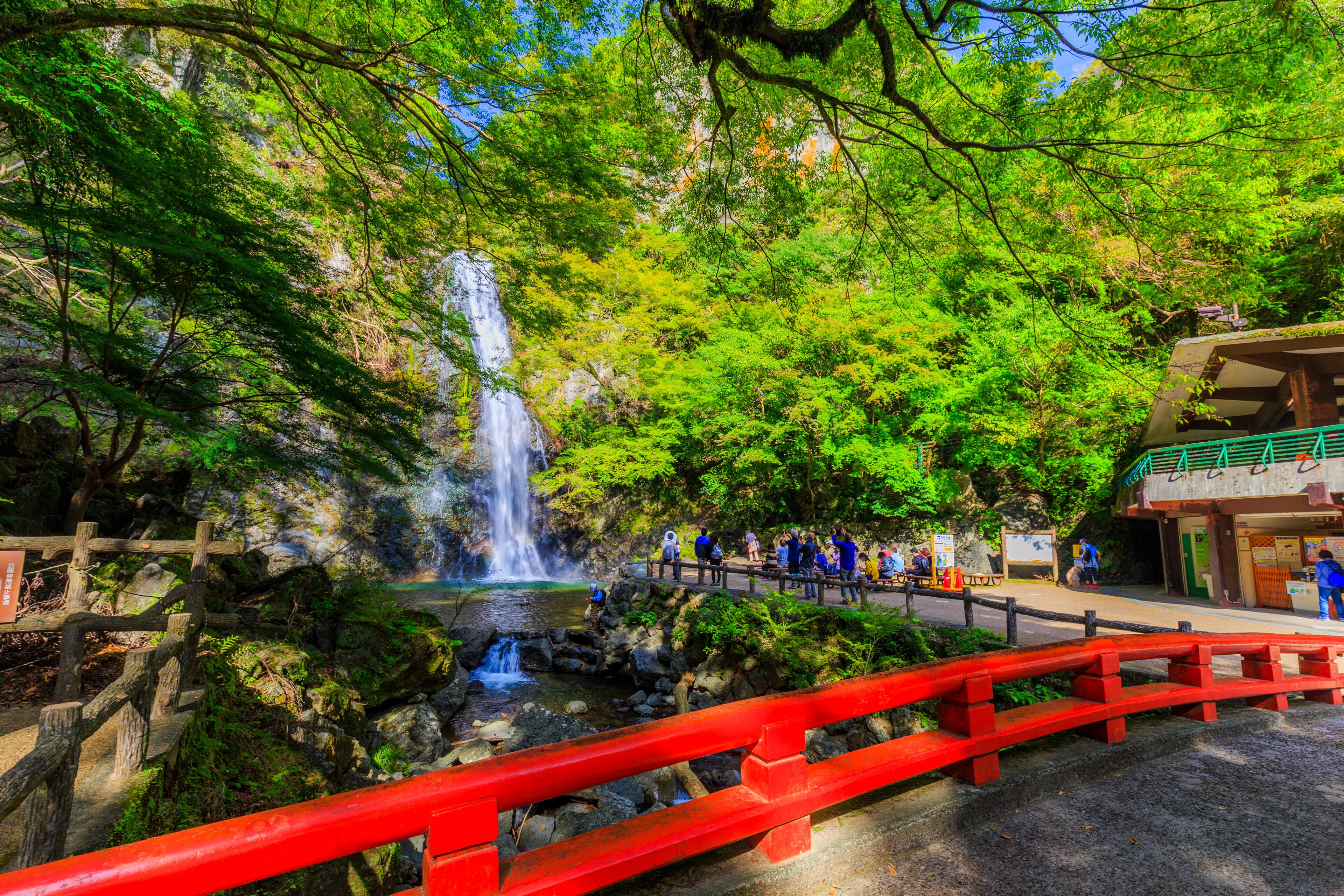 滝の風景 箕面