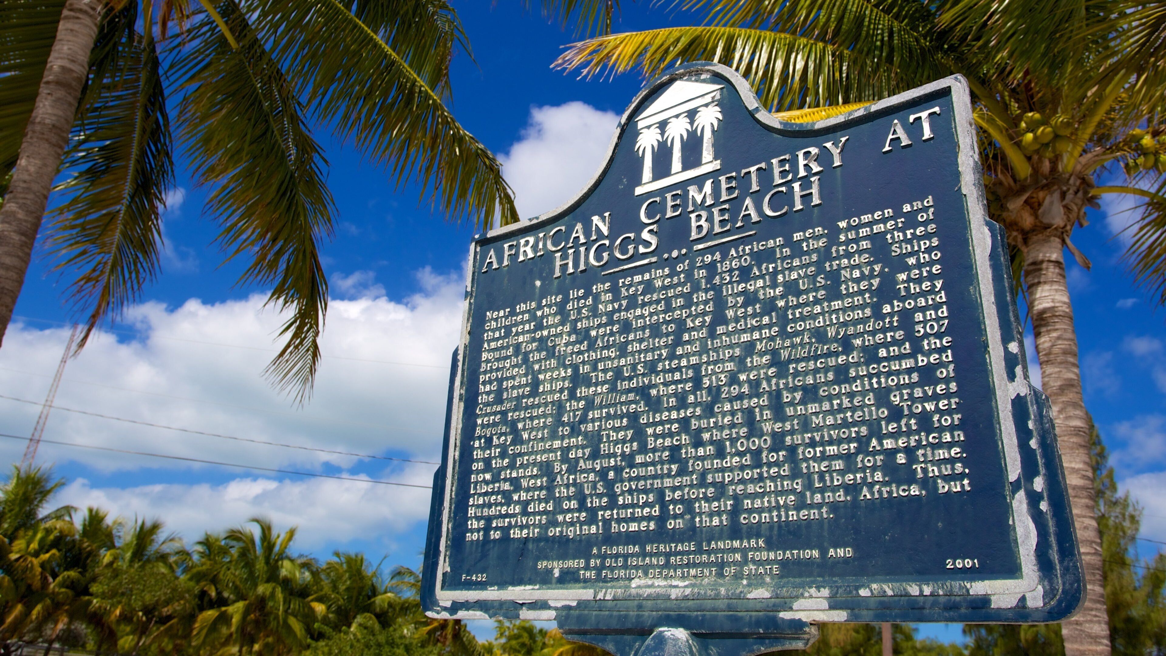 Higgs Beach johon kuuluu kyltit