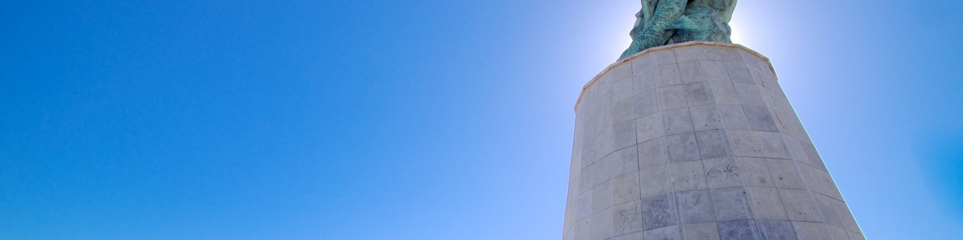 The Fisherman featuring outdoor art and a statue or sculpture
