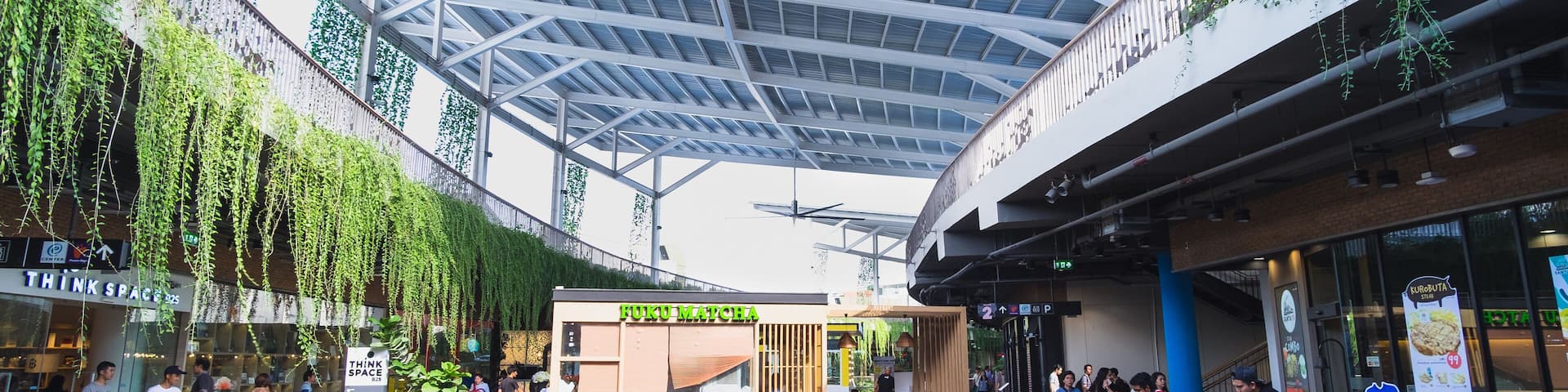 CentralFestival East Ville Shopping centers Open-Air. The largest in Southeast Asia . The opening on Nov 27, 2015. Inspired by the East Village on the island of Manhattan, New York.