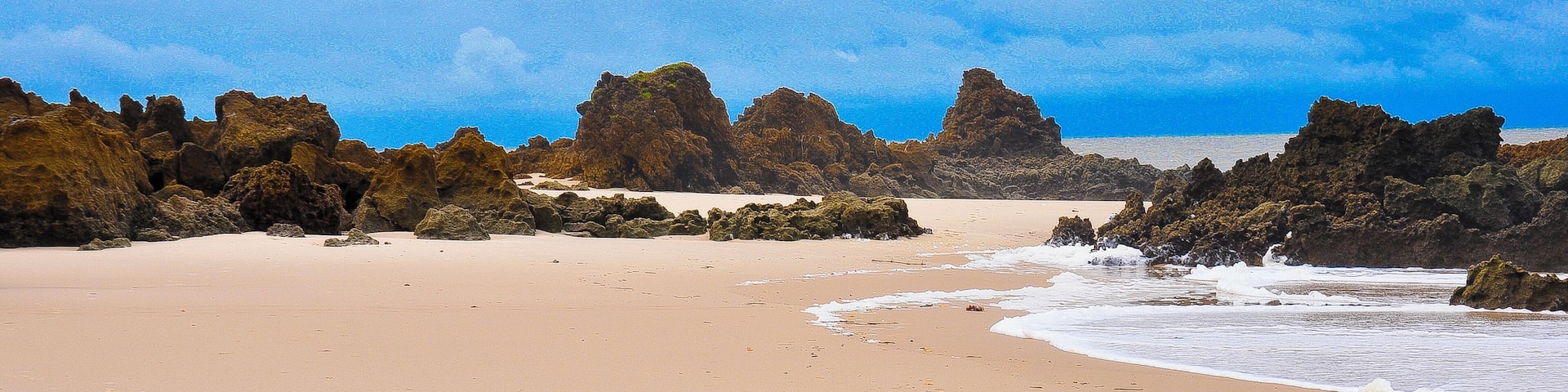 PRAIA DE TAMBABA-PB, Tambaba beach known for its naturist section was the first naturist beach in Brazil to allow naturism by municipal law. About 2 miles of the beach extension is surrounded by cliff