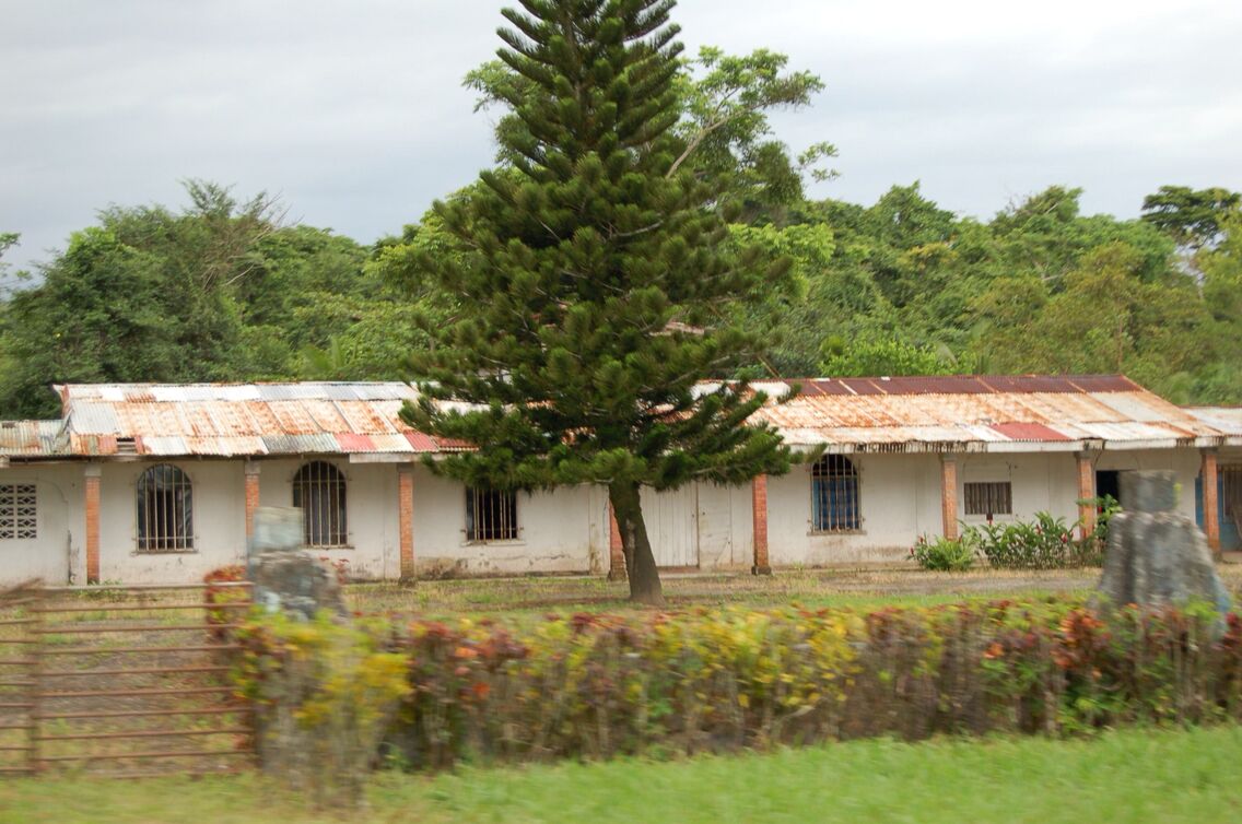 Old house that used to be home for a German guy. For us growing up, it looked like the coolest and biggest house ever. It was said that it was prohibited to even go near, otherwise you would get shot or chased by the dogs. The guy died alone some years ago. 