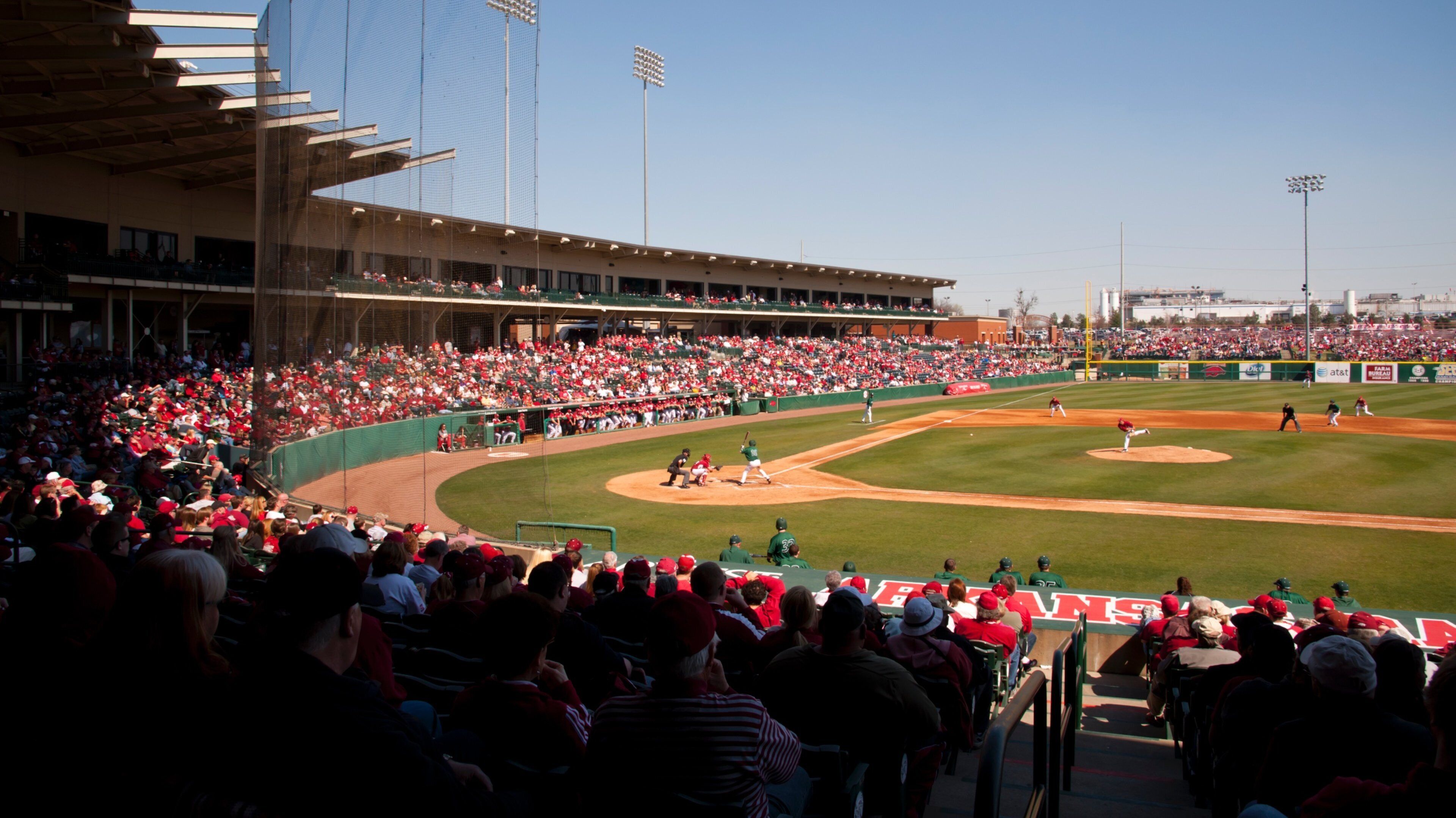 Baum Stadium which includes a sporting event