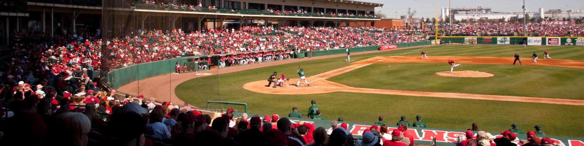 Baum Stadium which includes a sporting event