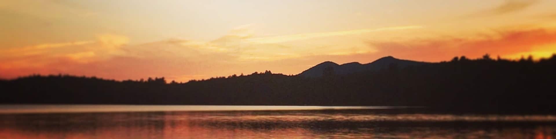 #sunset #Adks #upstate #NY #summerskies #winetime #ihavenocomplaints