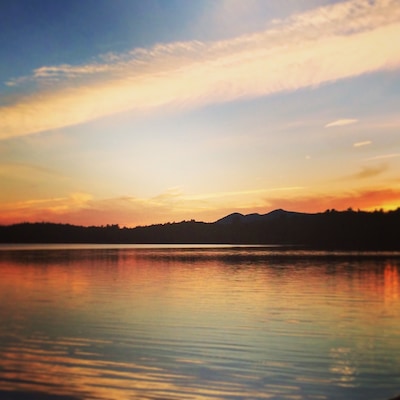 #sunset #Adks #upstate #NY #summerskies #winetime #ihavenocomplaints