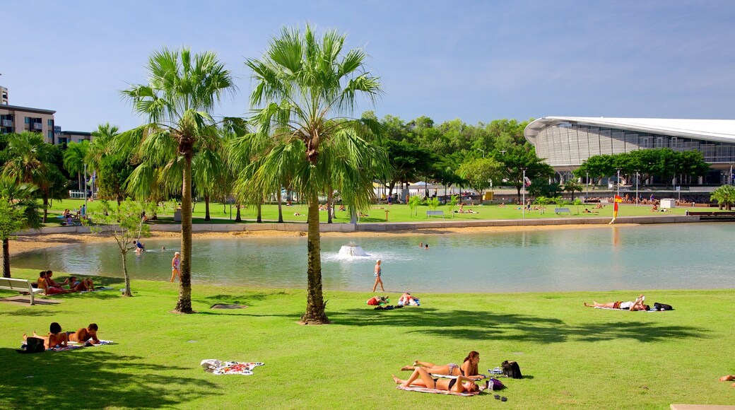 Darwin Waterfront featuring a garden